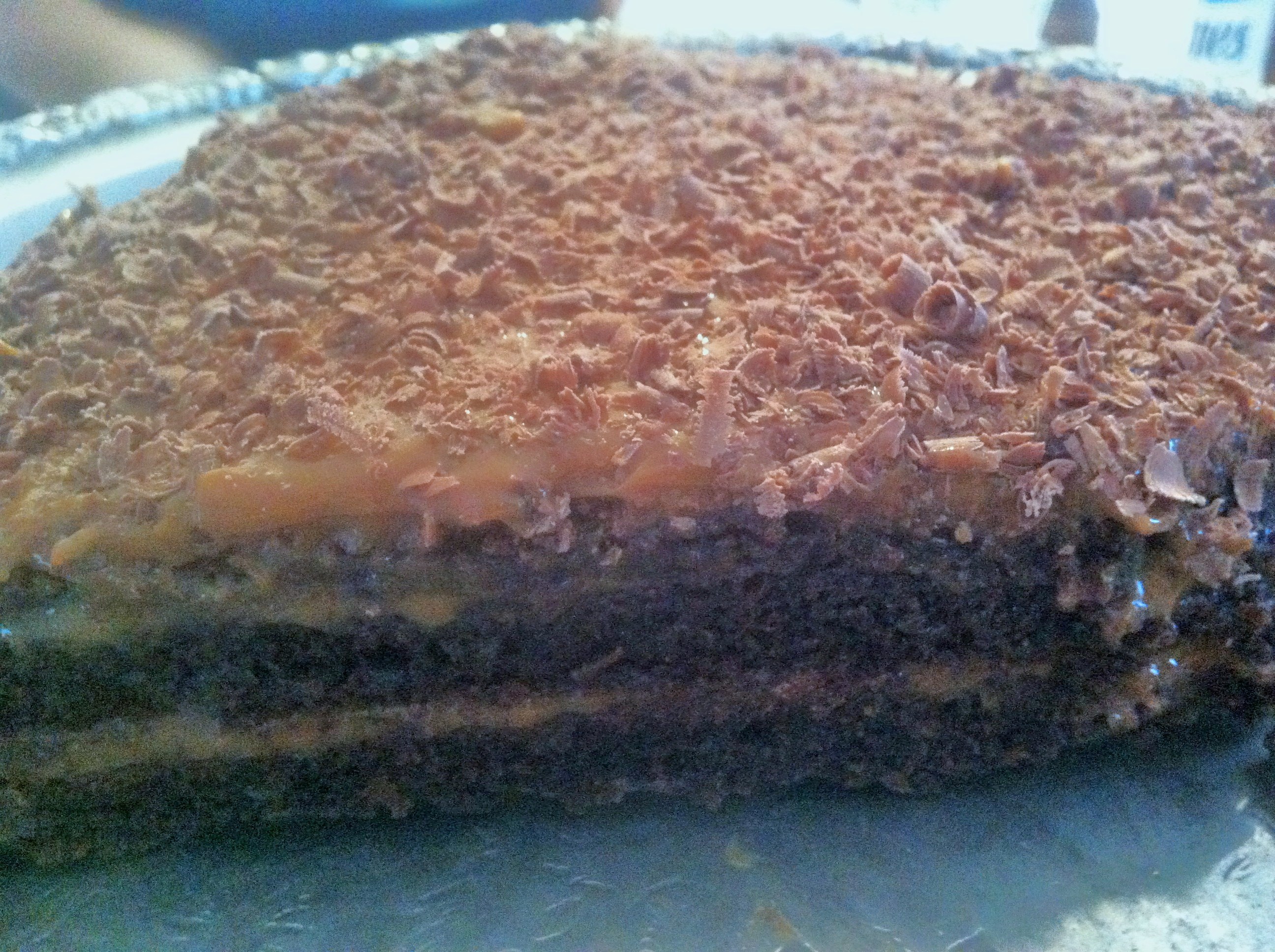 Torta espuma de chocolate